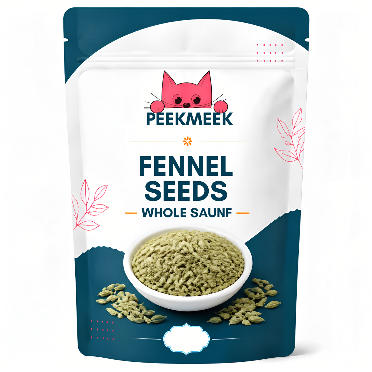 Big Fennel Seeds (Whole Saunf) 50G